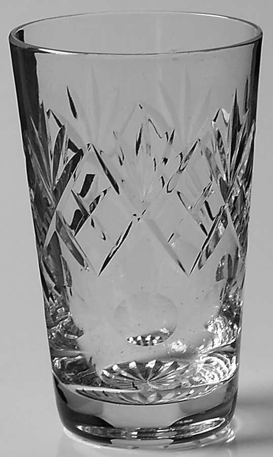 Georgian Flat Juice Glass by Webb Corbett-1