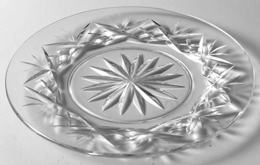 Georgian Bread & Butter Plate by Webb Corbett-1
