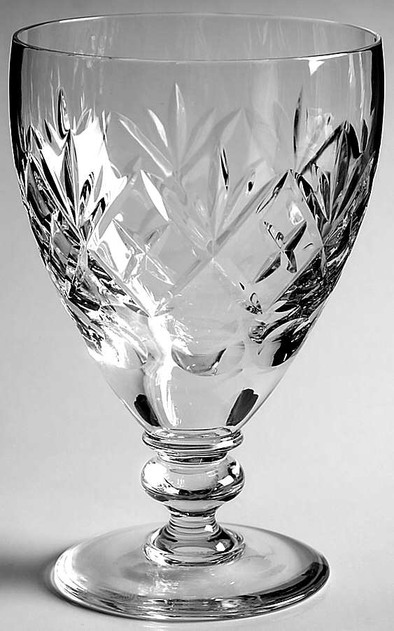 Georgian Water Goblet by Webb Corbett-1