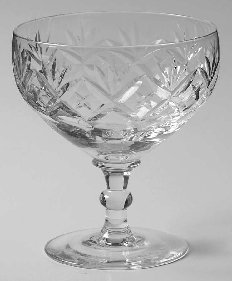 Georgian Champagne/Tall Sherbet by Webb Corbett-1