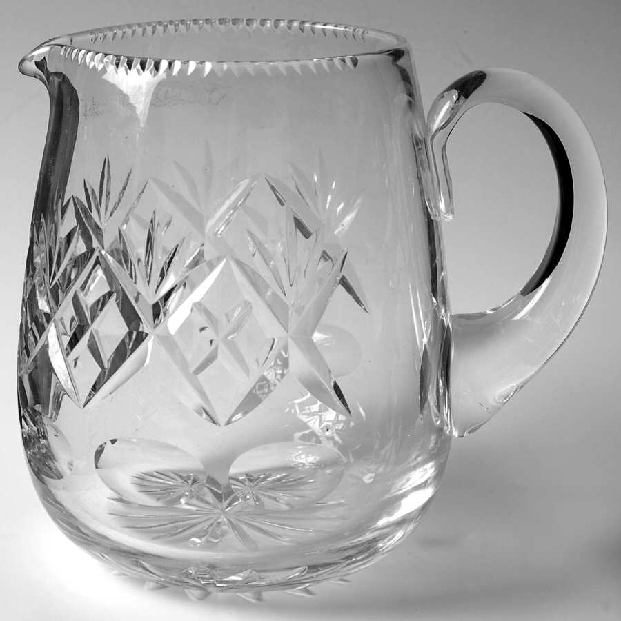 Georgian 48 Oz Jug by Webb Corbett-1