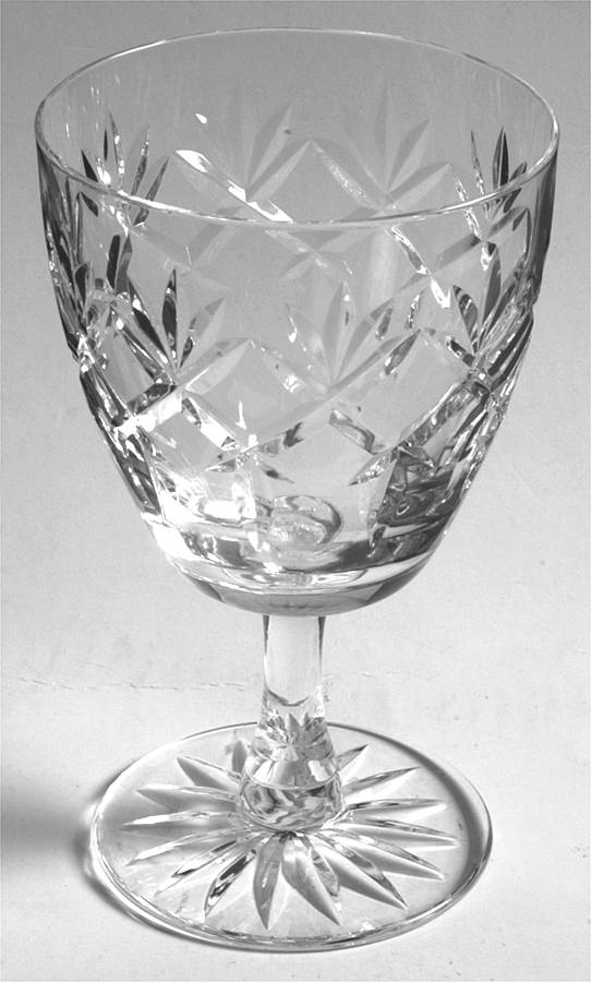 Prince Charles (Cut Foot) Water Goblet by Webb Corbett-1