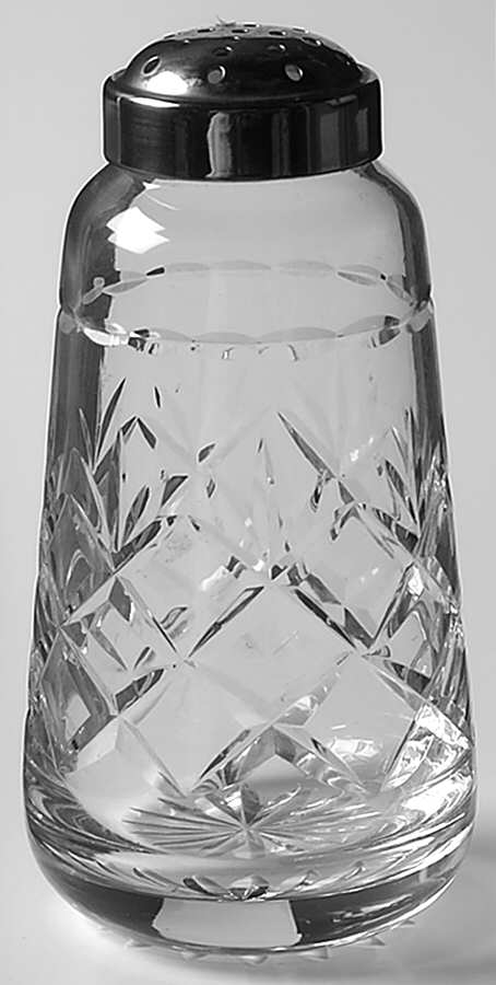 Prince Charles (Cut Foot) Sugar Shaker & Lid by Webb Corbett-1