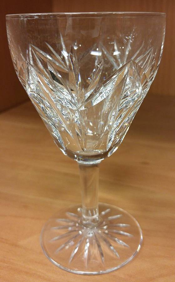 Prince Charles (Cut Foot) Claret Wine by Webb Corbett-1
