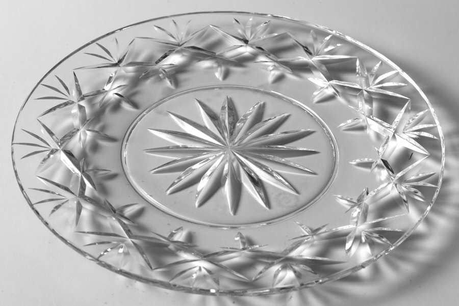 Prince Charles (Cut Foot) Bread & Butter Plate by Webb Corbett-1