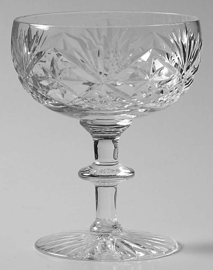 Prince Regent Champagne/Tall Sherbet by Webb Corbett-1