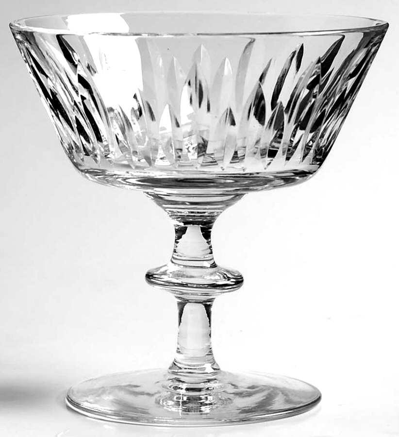 Sherwood (Wafer Stem) Champagne/Tall Sherbet by Webb Corbett-1