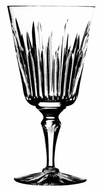 Sherwood (6 Sided Stem) Water Goblet by Webb Corbett-1