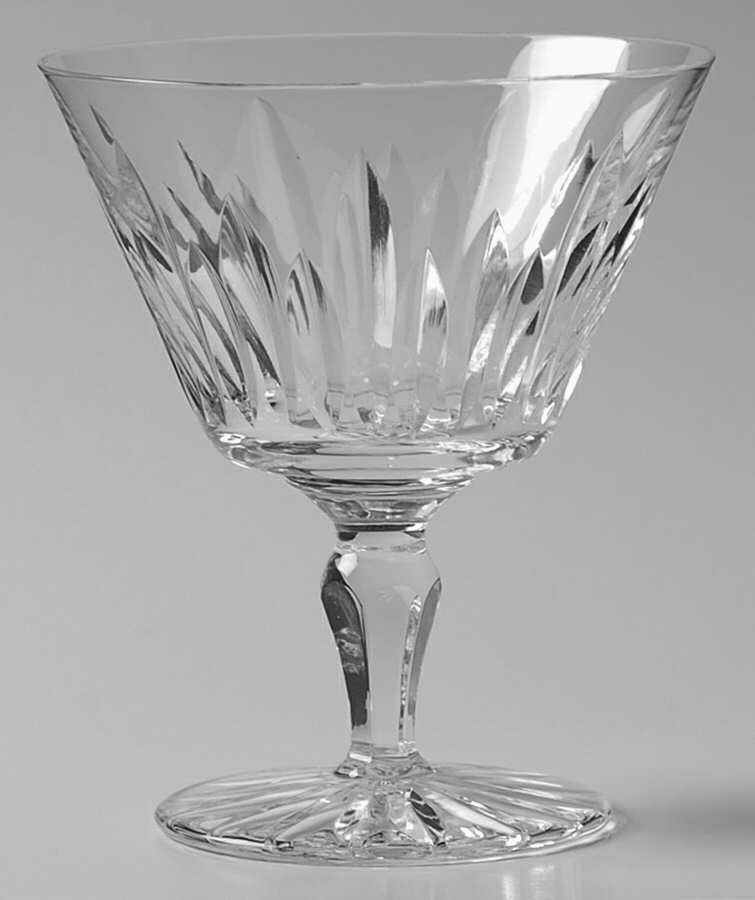 Sherwood (6 Sided Stem) Champagne/Tall Sherbet by Webb Corbett-1