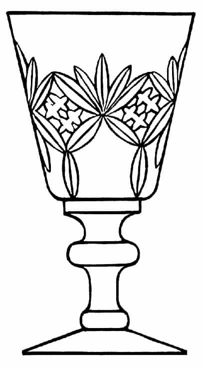 Triumph Water Goblet by Webb Corbett-1