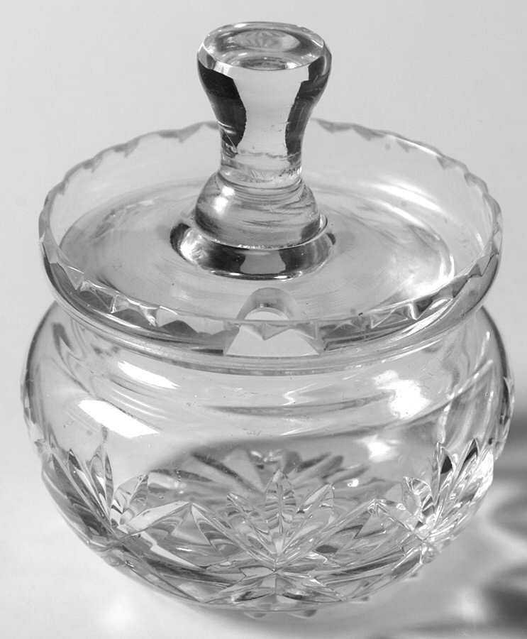 Westminister Mustard & Lid by Webb Corbett-1