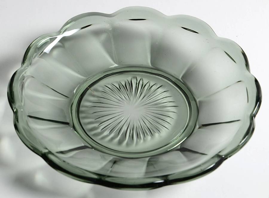 1776 Moss Green Salad Plate by Westmoreland-1