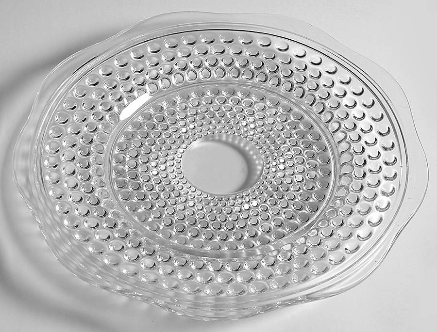 American Hobnail Clear Luncheon Plate by Westmoreland-1
