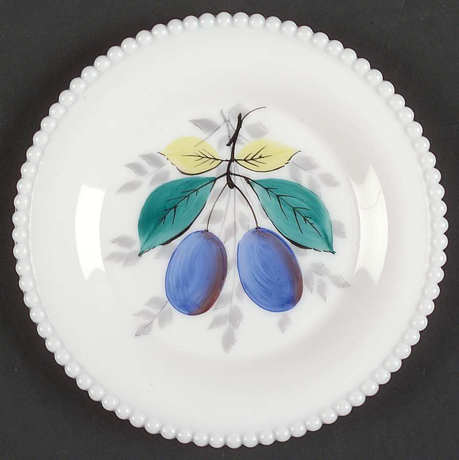 Beaded Edge Fruit Bread & Butter Plate by Westmoreland-1