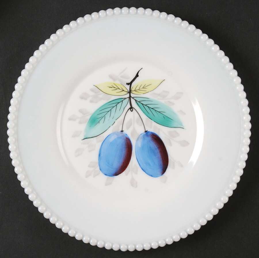 Beaded Edge Fruit Luncheon Plate by Westmoreland-1