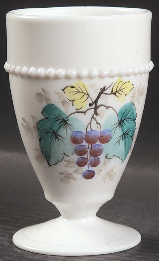 Beaded Edge Fruit 8 Oz Footed Tumbler by Westmoreland-1