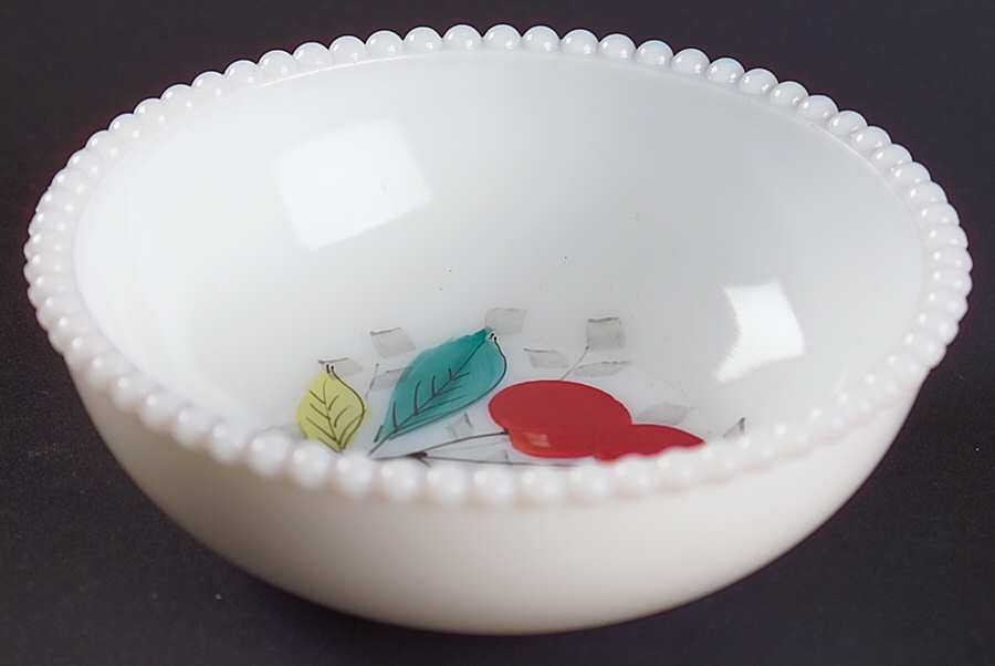 Beaded Edge Fruit Small Fruit Dessert Bowl by Westmoreland-1