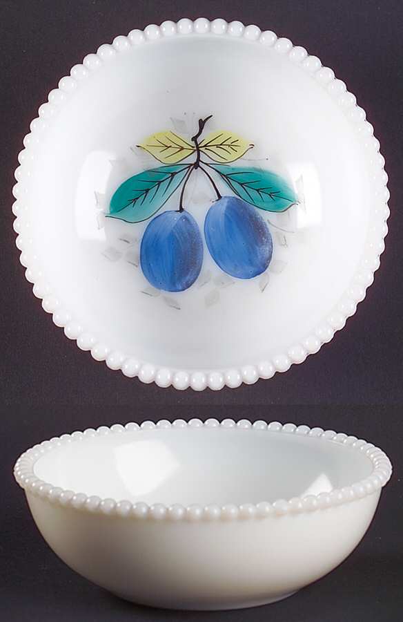 Beaded Edge Fruit Small Fruit Dessert Bowl by Westmoreland-1