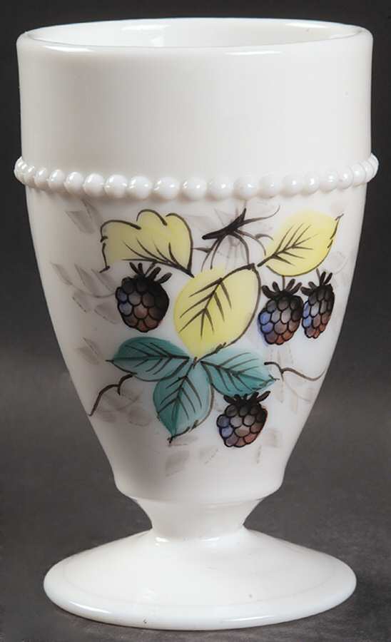Beaded Edge Fruit 8 Oz Footed Tumbler by Westmoreland-1