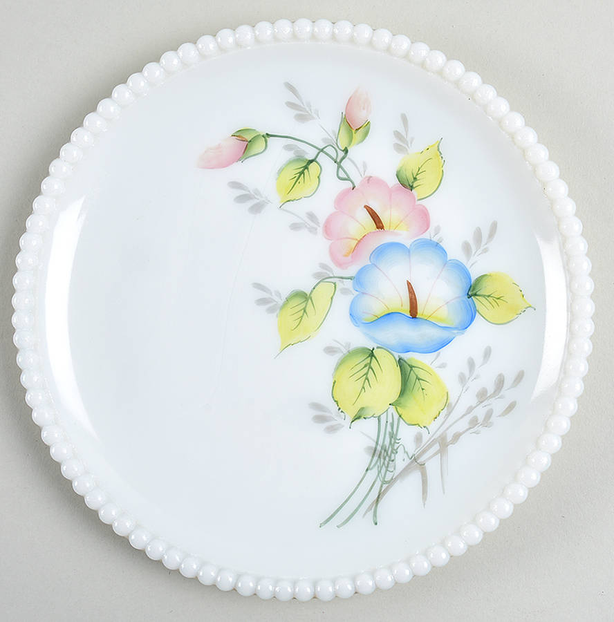 Beaded Edge Flowers 7'' Salad Plate by Westmoreland-1