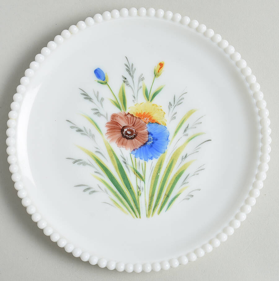 Beaded Edge Flowers 7" Salad Plate by Westmoreland-1