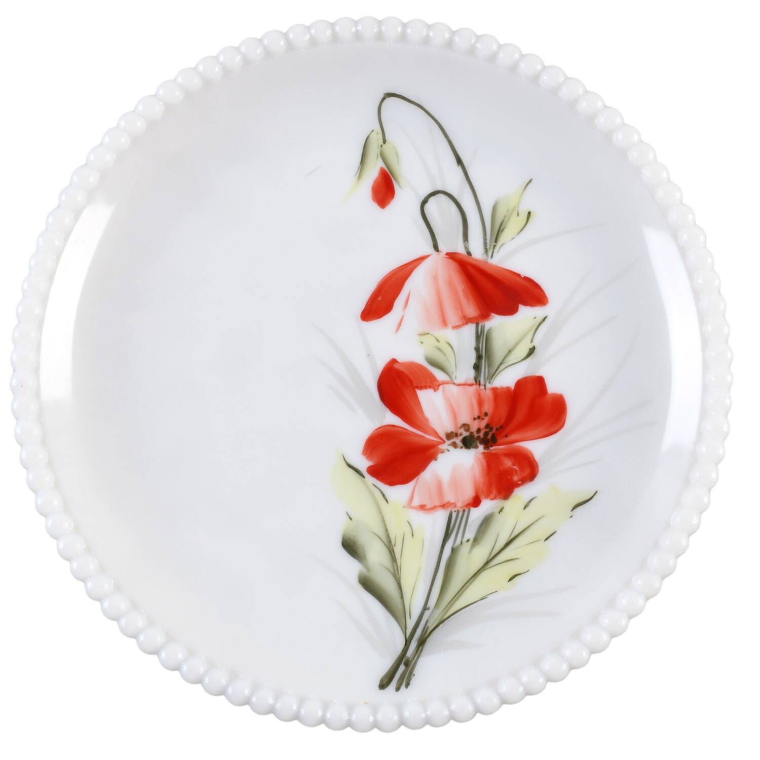 Beaded Edge Flowers 7" Salad Plate by Westmoreland-1
