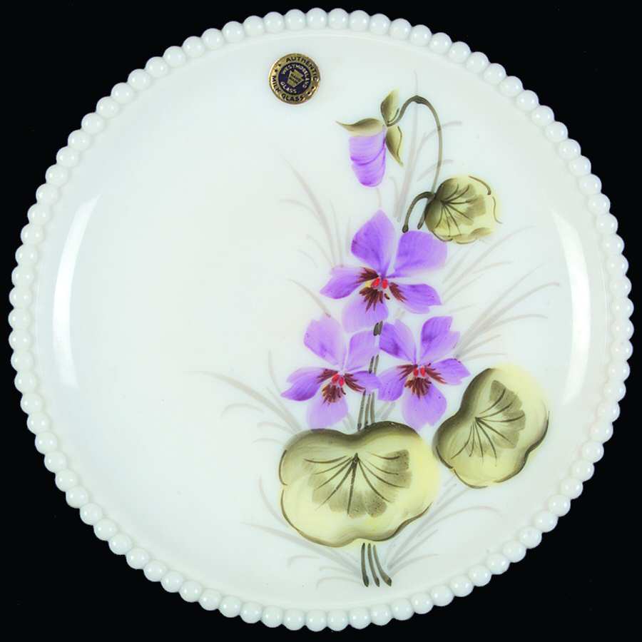 Beaded Edge Flowers 7" Salad Plate by Westmoreland-1