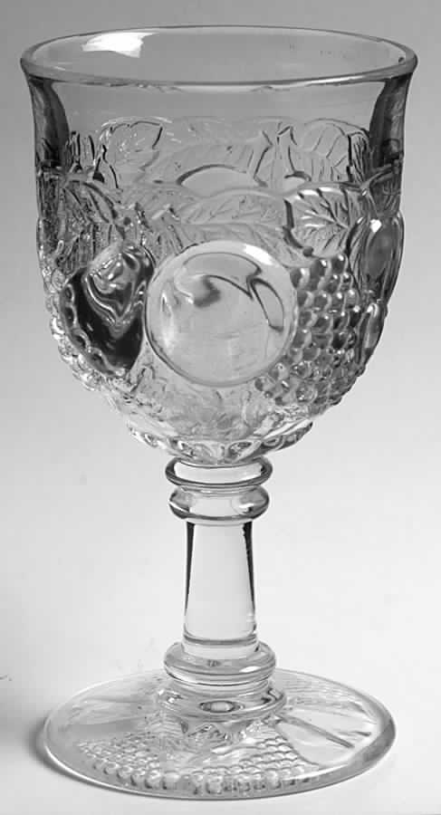 Della Robbia Clear Water Goblet by Westmoreland-1