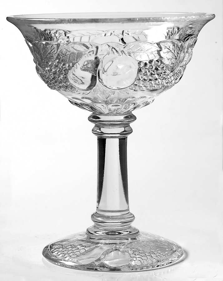 Della Robbia Clear Champagne/Tall Sherbet by Westmoreland-1