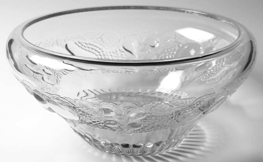 Della Robbia Clear Punch Bowl by Westmoreland-1