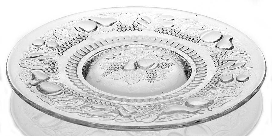 Della Robbia Clear 7" Salad Plate by Westmoreland-1