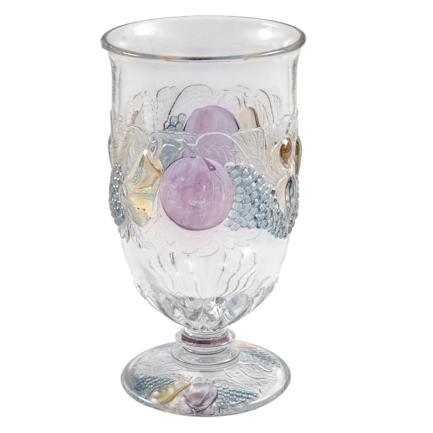 Della Robbia Flashed 9 Oz Footed Tumbler by Westmoreland-1