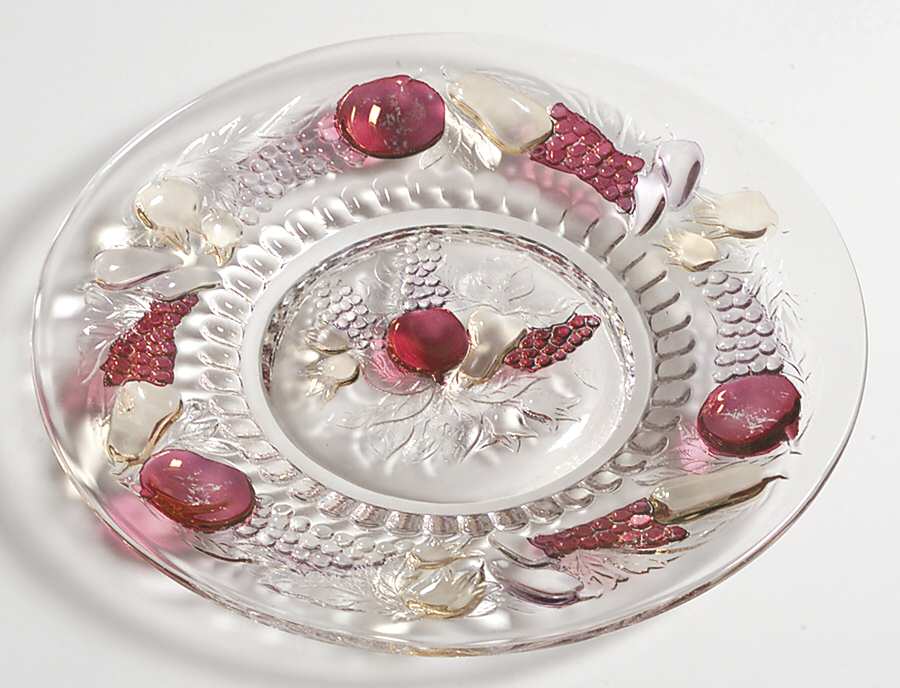 Della Robbia Flashed Bread & Butter/Finger Bowl Underplate by Westmoreland-1