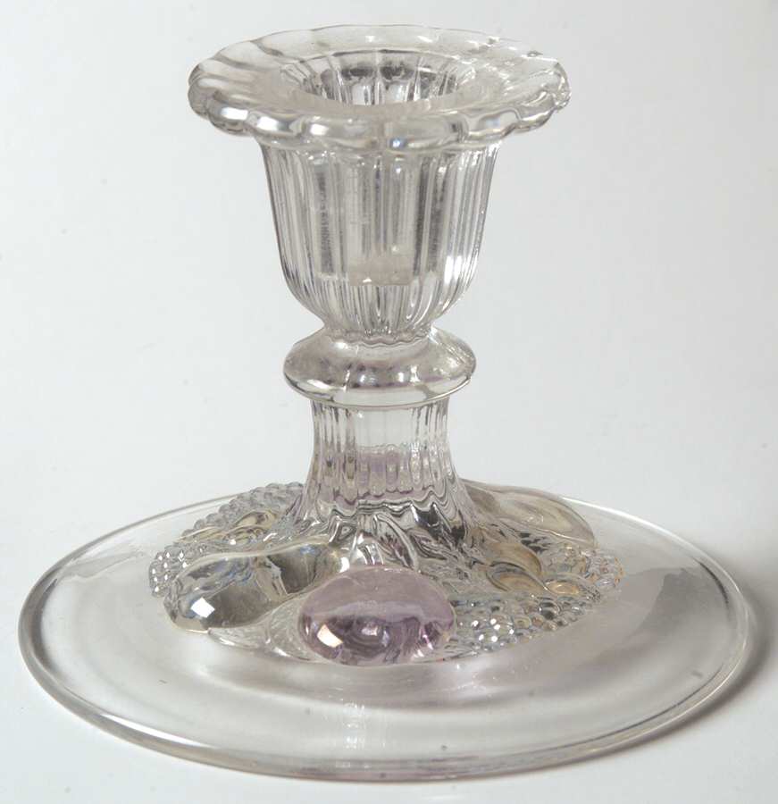 Della Robbia Flashed 3" Single Light Candlestick by Westmoreland-1