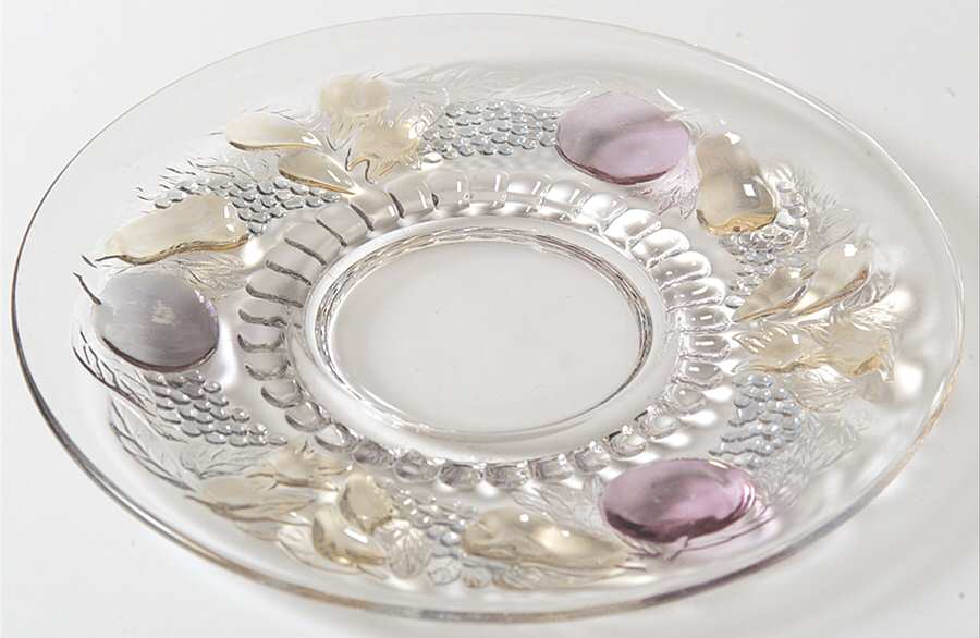 Della Robbia Flashed Punch/Coffee/Tea, Saucer Only by Westmoreland-1