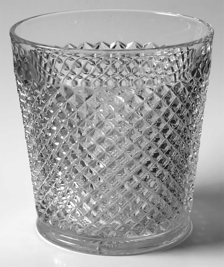 English Hobnail Clear (Round Base) 4" Jardiniere by Westmoreland-1