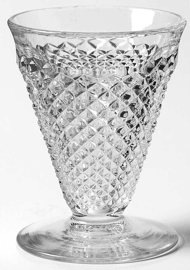 English Hobnail Clear (Round Base) Juice Glass by Westmoreland-1