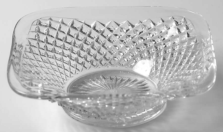 English Hobnail Clear (Round Base) Nut Cup by Westmoreland-1