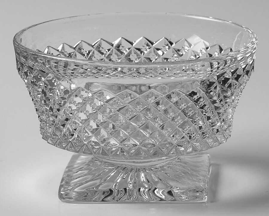 English Hobnail Clear (Square Base) Finger Bowl by Westmoreland-1