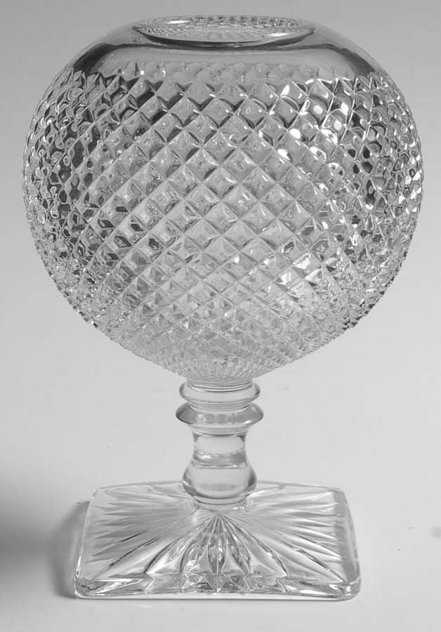 English Hobnail Clear (Square Base) Ivy Bowl by Westmoreland-1