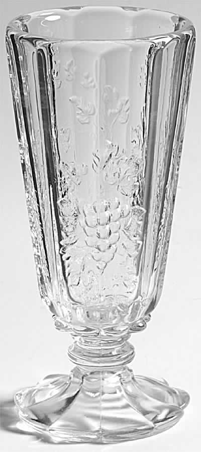 Paneled Grape Clear Parfait by Westmoreland-1