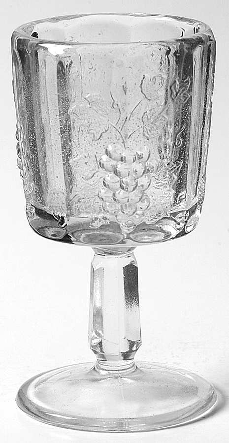 Paneled Grape Clear Wine Glass by Westmoreland-1