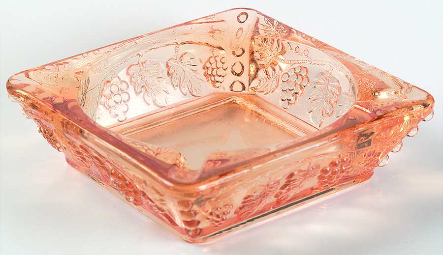 Paneled Grape Golden Sunset Ashtray by Westmoreland-1