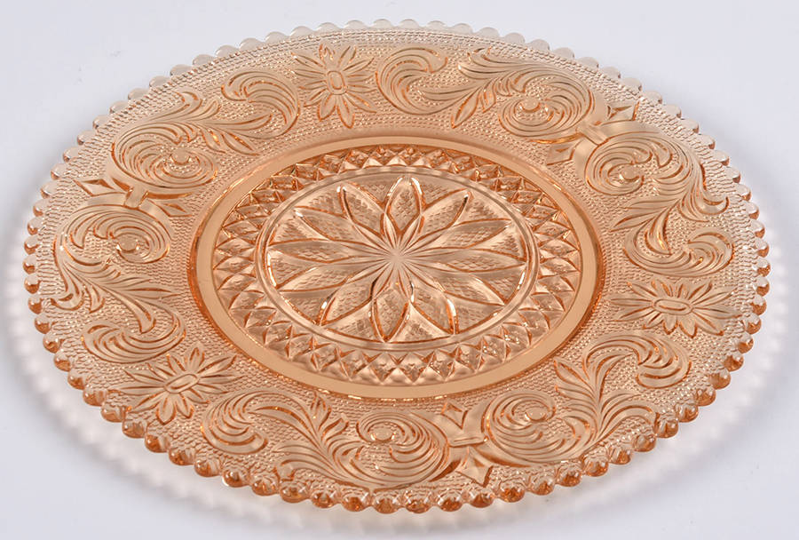 Princess Feather Amber 7" Salad Plate by Westmoreland-1