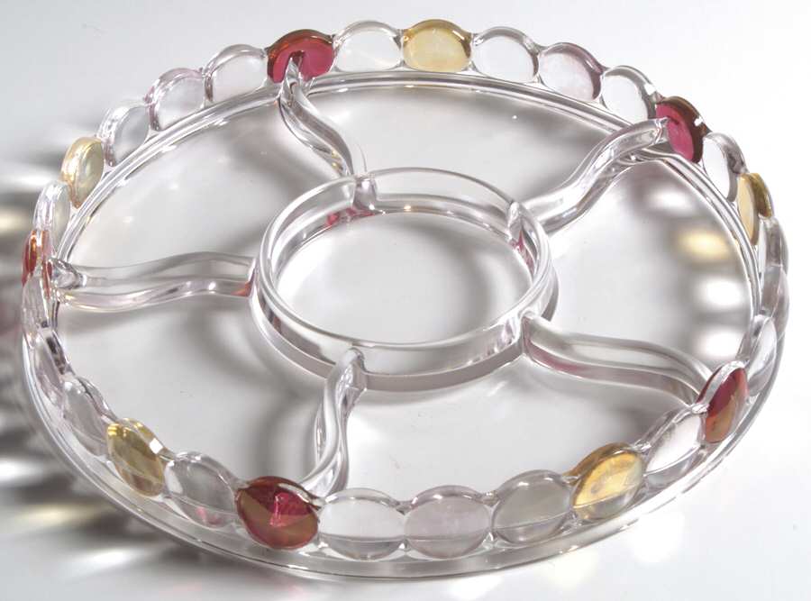 Thousand Eye Flashed 9" Round 6 Part Relish by Westmoreland-1