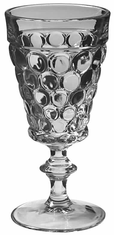 Thousand Eye Clear Water Goblet by Westmoreland-1