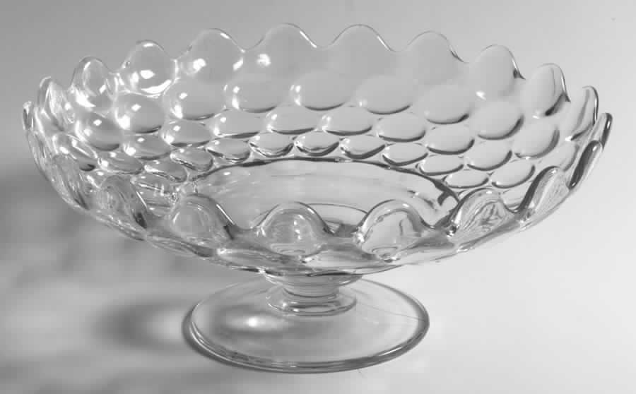 Thousand Eye Clear 10" Belled Bowl by Westmoreland-1