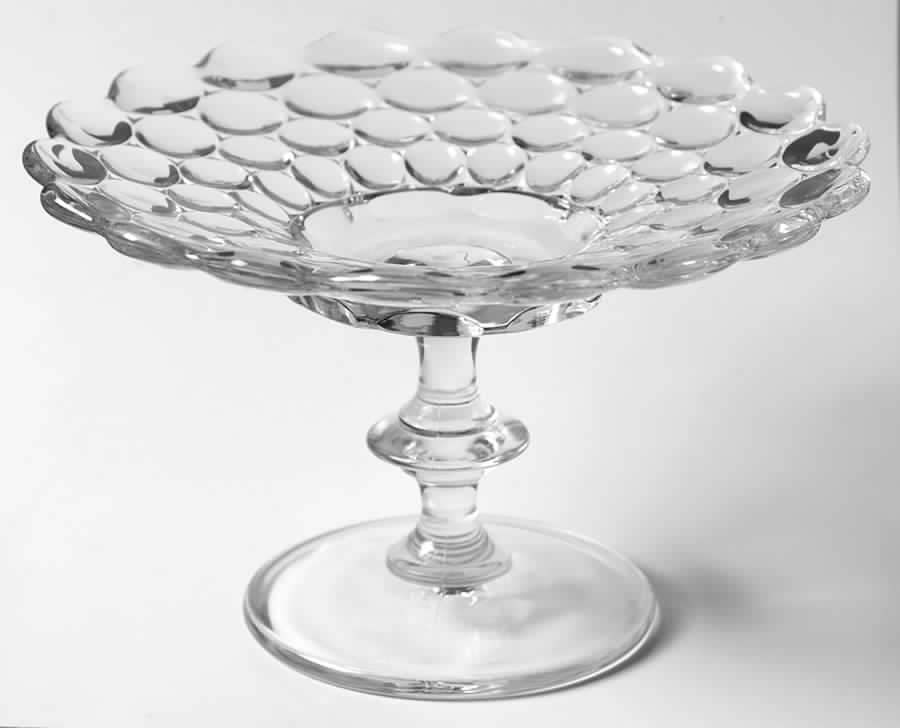Thousand Eye Clear Compote by Westmoreland-1