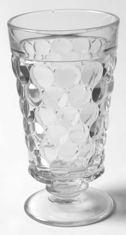 Thousand Eye Clear 7 Oz Footed Tumbler by Westmoreland-1