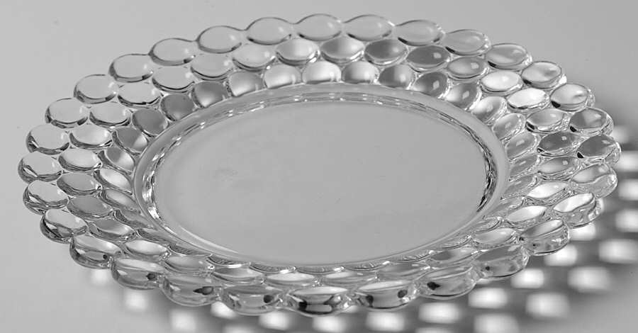 Thousand Eye Clear Bread & Butter Plate by Westmoreland-1